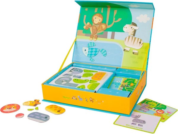 Развивающий игровой набор Classic World Книга игра Лес магнитная CW20025