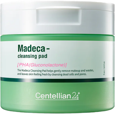 Пэд для лица Centellian24 Madeca PHA Cleansing Pad (60шт) -