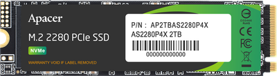 SSD диск Apacer AS2280P4X 256GB (AP256GAS2280P4X-1) - 