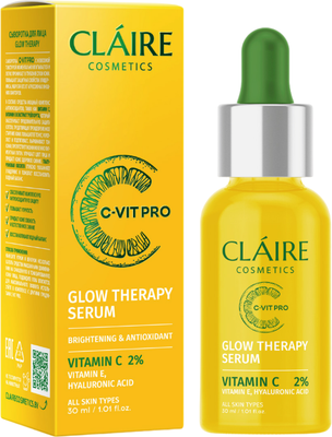 Сыворотка для лица Claire C-Vit Pro Glow Therapy (30мл)