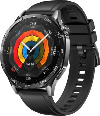 Умные часы Huawei Watch GT 5 46mm VLI-B19 / 55020DGL (черный ремешок)