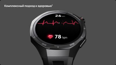 Умные часы Huawei Watch GT 5 Pro 46mm VLI-B29 / 55020DGH (черный ремешок)