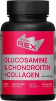 Хондропротектор Rexy Glucosamine & Chondroitin + Collagen (74г) - 