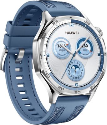 Умные часы Huawei Watch GT 5 46mm VLI-B19 / 55020DGJ (синий ремешок)