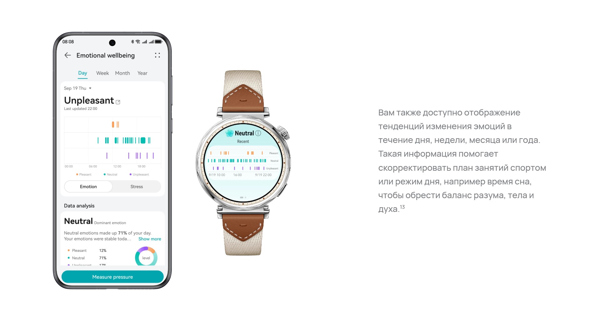 Умные часы Huawei Watch GT 5 46mm VLI-B19 / 55020DGJ