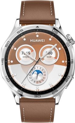 Умные часы Huawei Watch GT 5 46mm VLI-B19 / 55020DGK (коричневый ремешок)