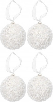 Набор шаров новогодних Elan Gallery Жемчуг / 970131 - 