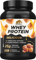 Протеин Prime Kraft Whey Deliсious Сливочная карамель (1800г) - 