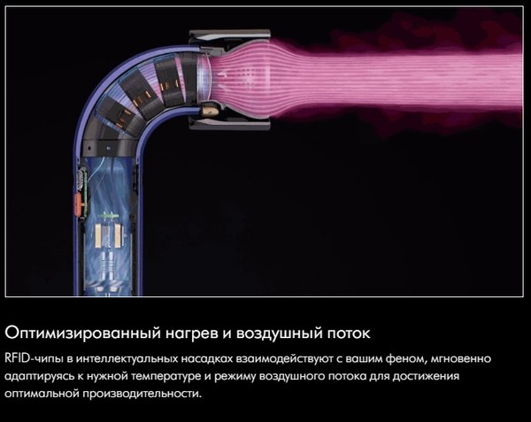 Фен Dyson SS R HD18 / 522266-01 (Vinca Blue/Topaz Orange)