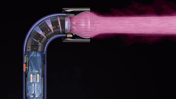 Фен Dyson SS R HD18 / 522266-01 (Vinca Blue/Topaz Orange)