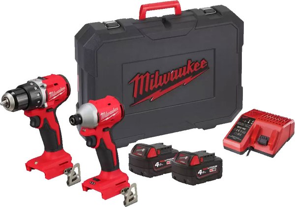 Изображение товара Набор электроинструмента Milwaukee M18 BLDDRC-0C + M18 BLIDRC-0 / 4933492836