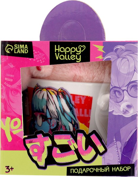 Подарочный набор Happy Valley Кружка с игрушкой. Аниме / 10341848