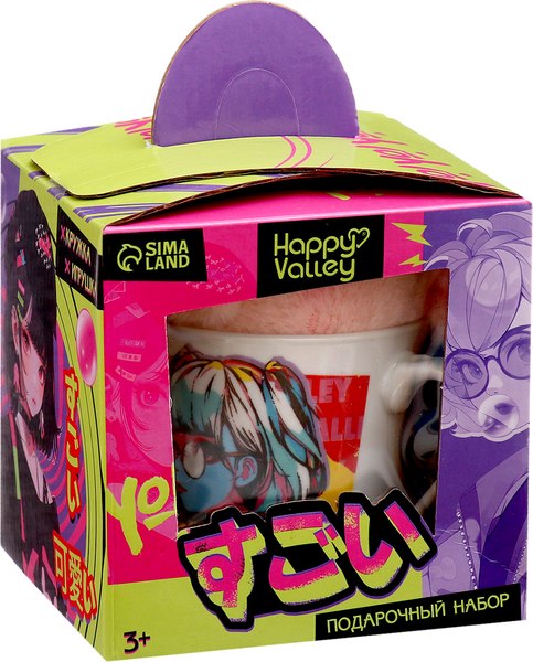 Подарочный набор Happy Valley Кружка с игрушкой. Аниме / 10341848