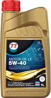 Моторное масло 77 Lubricants Motor Oil Synthetic LE 5W-40 / 710234 (1л) - 