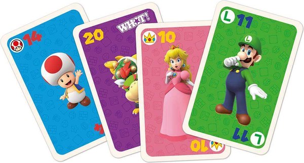 Настольная игра Winning Moves Whot! СуперМарио / WM02857-ML1-12