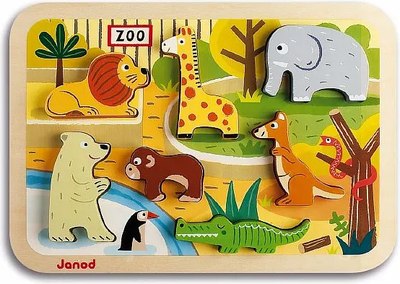 

Развивающий игровой набор, Зоопарк J07022