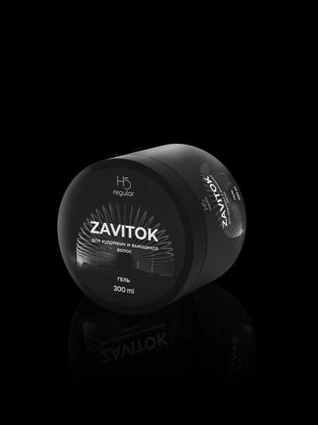 Гель для укладки волос Hair Sekta Zavitok для кудрявых волос HS066 (300мл)