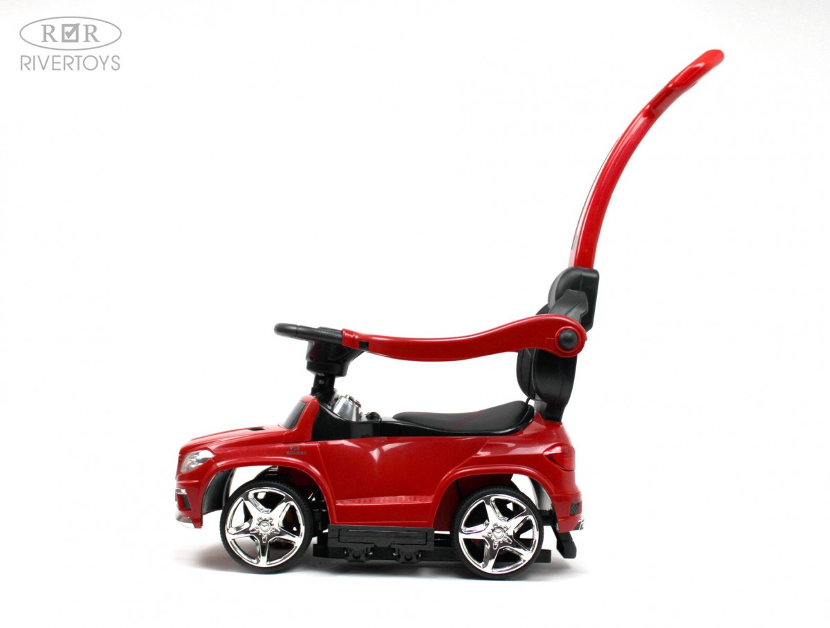 Каталка детская RiverToys Mercedes-Benz GL63 / A888AA-M (красный) — фото 3