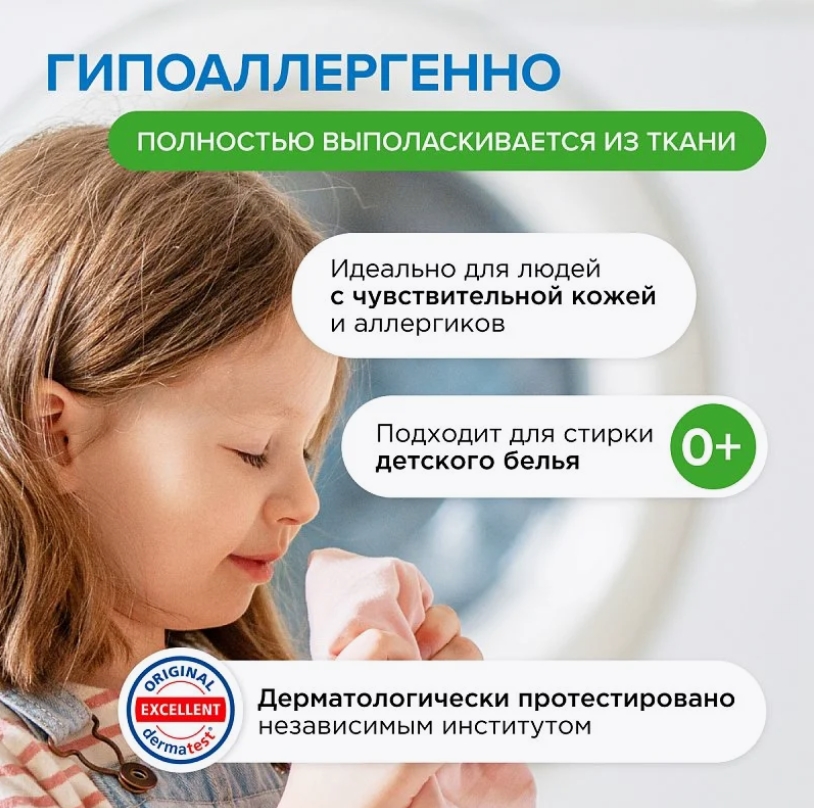 Гель для стирки Synergetic Universal биоразлагаемый (1.5л) — фото 8