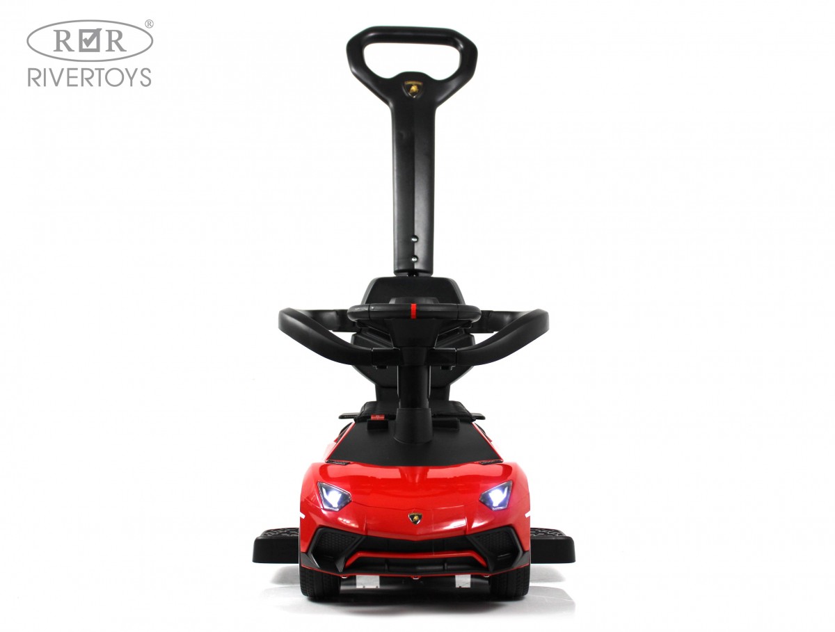 Каталка детская RiverToys M555MM-M (красный) — фото 3