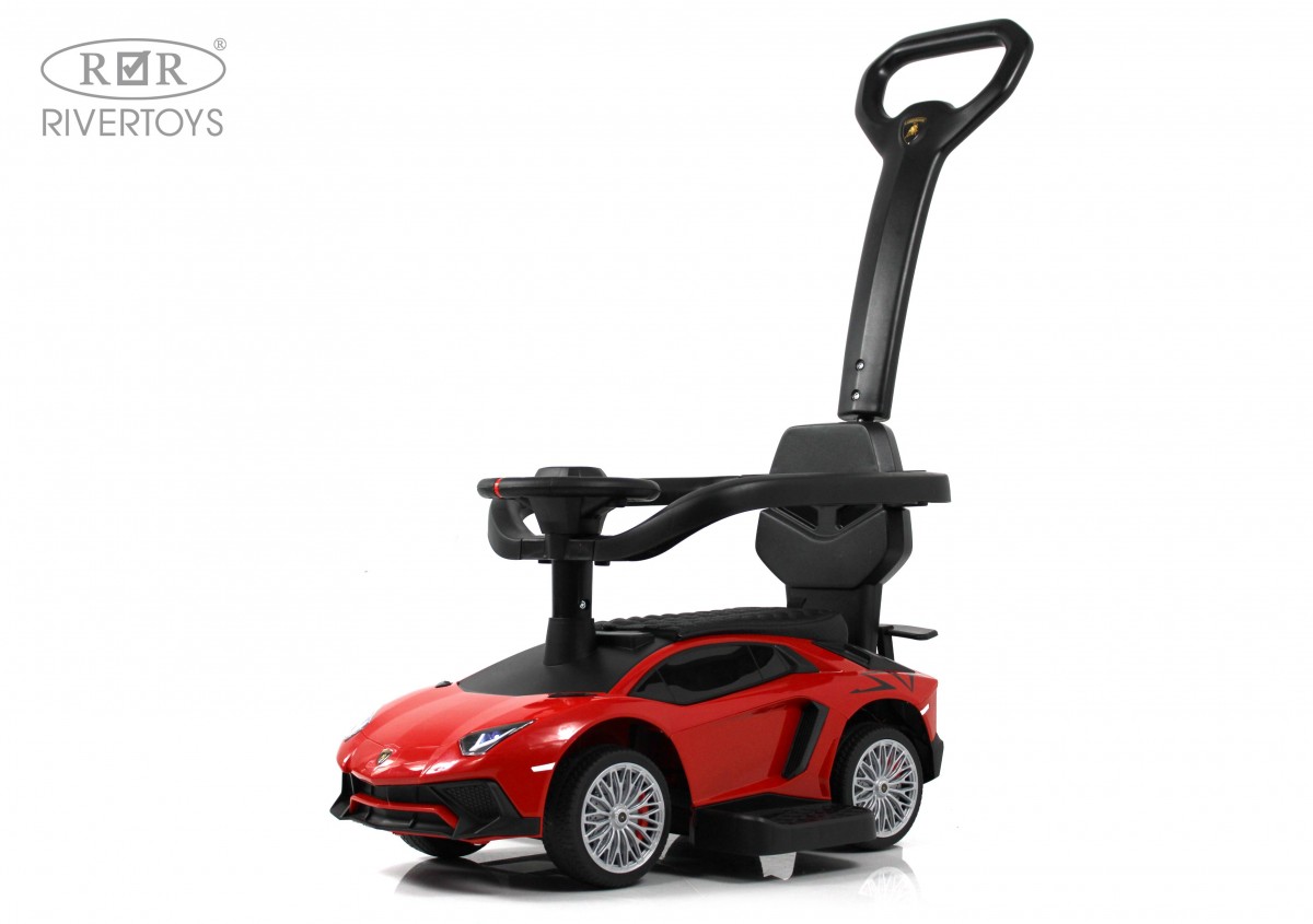 Каталка детская RiverToys M555MM-M (красный) — фото 2