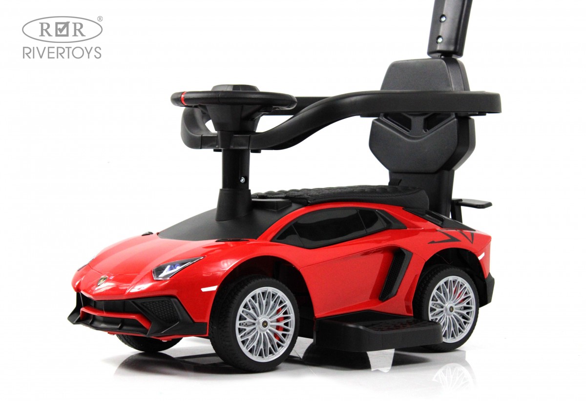 Каталка детская RiverToys M555MM-M (красный) — фото 4