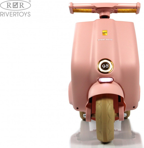 Изображение товара Детский мотоцикл RiverToys K444PX (розовый)