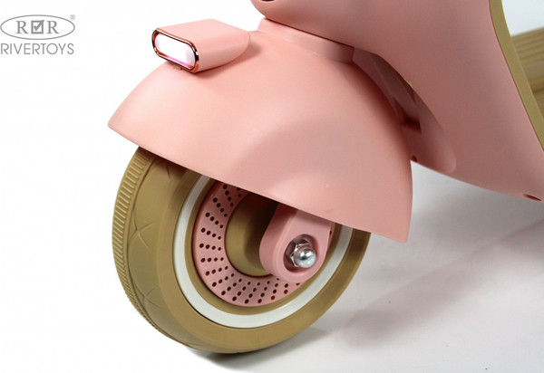 Изображение товара Детский мотоцикл RiverToys K444PX (розовый)