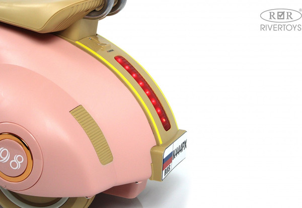 Изображение товара Детский мотоцикл RiverToys K444PX (розовый)