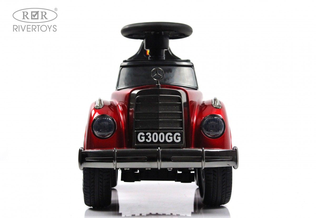 Каталка детская RiverToys Mercedes-AMG 300S / G300GG (красный глянец) — фото 5