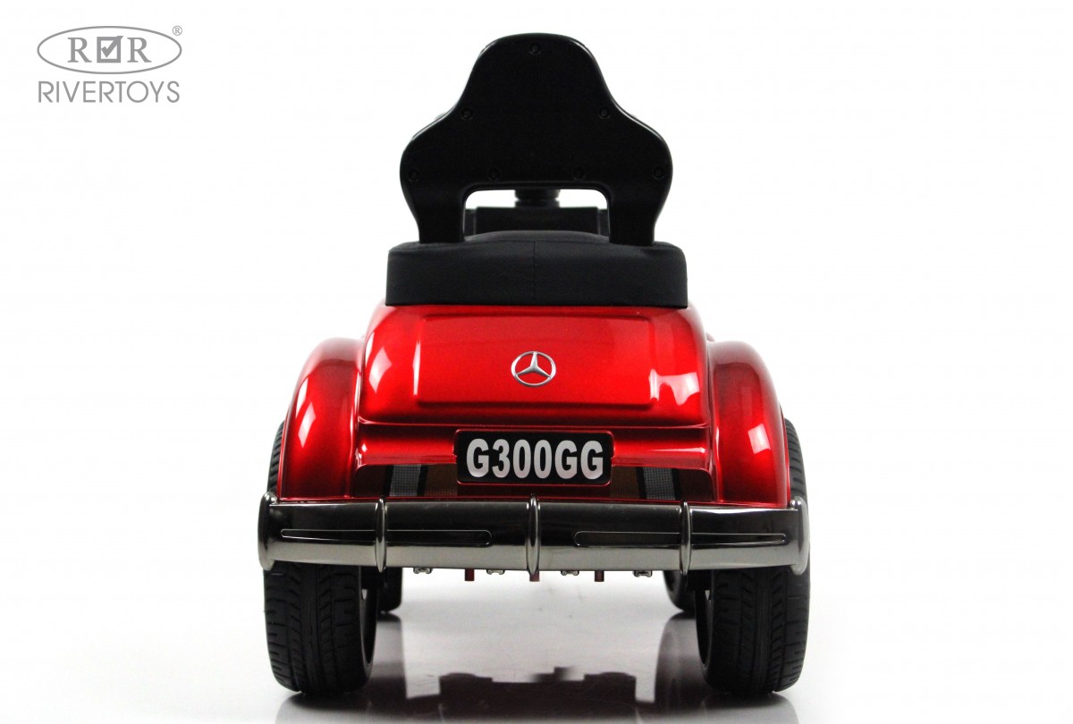 Каталка детская RiverToys Mercedes-AMG 300S / G300GG (красный глянец) — фото 4