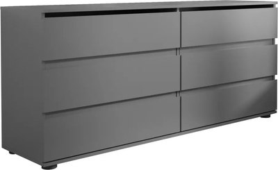 Комод Stolline Somero 6 ящиков / 467.05 (серый) - 