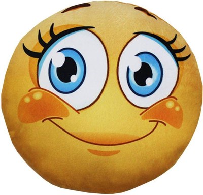 

Подушка для автомобиля, Emoji. Скромняжка / 26-860