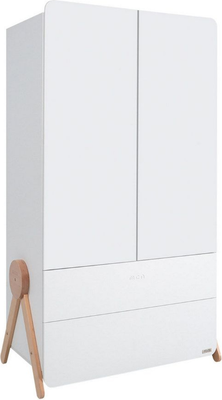 Шкаф Micuna Swing А-1835 (White/Natural Wax) - 