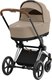 Детская универсальная коляска Cybex Priam IV Chrome Brown 2 в 1  (Cozy Beige) - 