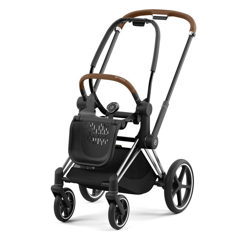 Детская универсальная коляска Cybex Priam IV Chrome Brown 2 в 1