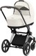 Детская универсальная коляска Cybex Priam IV Chrome Brown 2 в 1 (Off White) - 