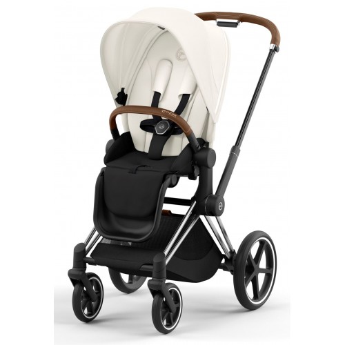 Детская универсальная коляска Cybex Priam IV Chrome Brown 2 в 1