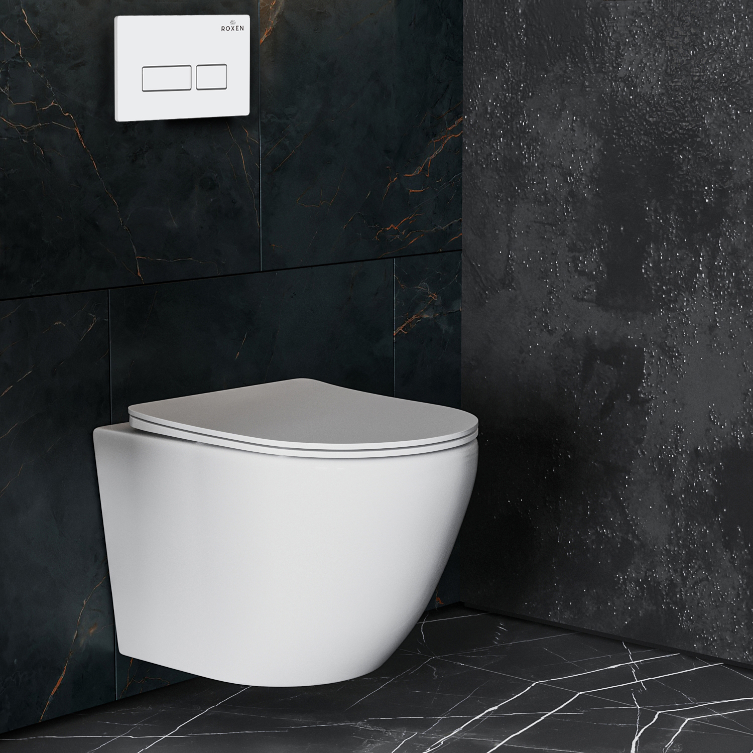 Инсталляция с унитазом подвесным Roxen StounFix Dual Fresh 968303 — фото 4