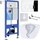 Унитаз подвесной с инсталляцией Roxen StounFix Dual Fresh 968340 - 