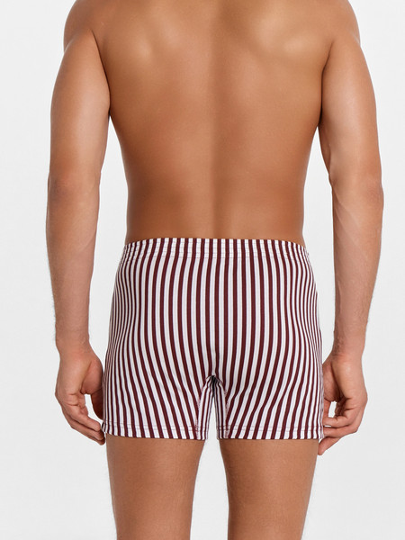 Изображение товара Комплект мужских трусов Mark Formelle 411152-2 (р.110-120, темно-красная полоска/морская глубина)