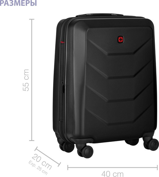 Чемодан на колесах Wenger Prymo 612536 (черный)