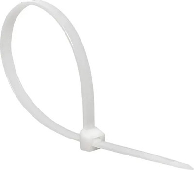 Стяжка для кабеля EKF plc-c-7.2x400 (100шт, белый) -