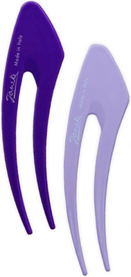 Набор заколок для волос Janeke Hair Clip JG49020 VIA (2шт, фиолетовый/сирень) - 