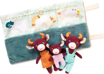 Набор мягких игрушек Lilliputiens Розали и ее семья 83246 -