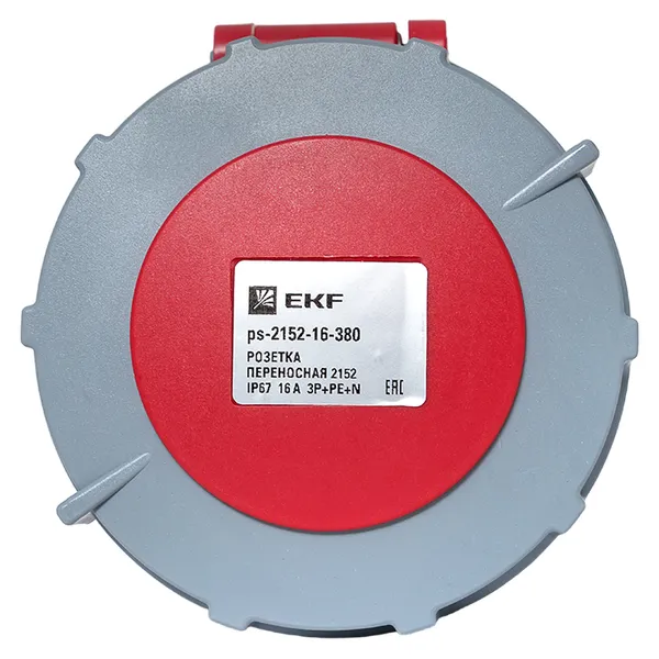 Розетка силовая EKF PROxima ps-2152-16-380 — фото 2