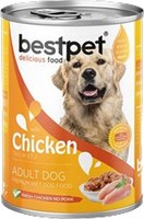 Влажный корм для собак Bestpet с курицей в соусе (400г) - 