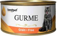 Влажный корм для кошек Bestpet Gurme лосось в желе (85г) - 