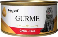 Влажный корм для кошек Bestpet Gurme говядина в желе (85г) - 