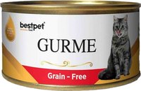 Влажный корм для кошек Bestpet Gurme ягненок в желе (85г) - 